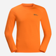 Rashguard męski Jack Wolfskin Infinite L/S M 1808312-3981 3XL Pomarańczowy (4064993866520) - obraz 3