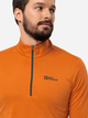 Bluza sportowa męska nierozpinana Jack Wolfskin Sky Thermal Hz M 1808771-3981 XL Pomarańczowa (4064993858327) - obraz 3