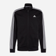 Bluza sportowa męska rozpinana adidas M 3S TT TRIC L Czarna (4064047041675) - obraz 4