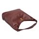 Женская сумка мешок экокожа David Jones бордовый CM7168 bordeaux - изображение 4