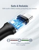 Кабель UGREEN US287 USB 2.0 to USB-C QC3.0 3A 0.25m White (60119) - изображение 5