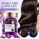 Капсули для волосся SADOER Argan Oil Hair Care Capsules з аргановою олією 1шт фіолетові - зображення 4