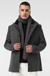 Чоловіче Пальто Sun`s House розмір: 52 Сірий (арт. AP-22512-KD2 dark-grey) - изображение 1