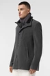 Чоловіче Пальто Sun`s House розмір: 52 Сірий (арт. AP-22512-KD2 dark-grey) - изображение 3