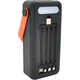 Повербанк NEW на солнечной батареи 50000 mAh c USB и встроенными кабелями PowerBank JS-635CX - изображение 2