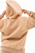 Детский спортивный утепленный костюм Kindamor Warm Autumn Beige для девочки, флис 128 см бежевый - изображение 10