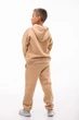 Детский спортивный утепленный костюм Kindamor Warm Autumn Beige для мальчика, флис 134 см бежевый - изображение 6