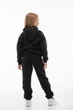 Детский спортивный утепленный костюм Kindamor Warm Autumn Black для девочки, флис 116 см черный - изображение 6