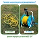Котушка для шланга поливального LOSSO MY-067M - зображення 5
