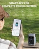 Зовнішній акумулятор з ліхтариком Anker SOLIX C300 Power Bank Station 90,000mAh, 300W (288Wh) LiFePO4 Battery - Gray - зображення 8
