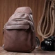 Жіноча сумка через плече із екошкіри вертикального формату Vintage Коричнева (bg227fash86) - зображення 10