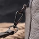 Женская маленькая стеганая сумка цвет серый из натуральной кожи Vintage (bg228fash10) - изображение 13
