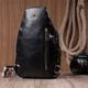 Сумка небольшого размера вертикальная через плечо из гладкой экокожи Vintage Черный (bg227fash70) - изображение 11