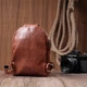 Компактная женская сумка через плечо на два отделения из экокожи VINTAGE Bag 22783 Коричневый - изображение 10