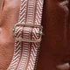 Женская сумка через плечо из экокожи с акцентом на текстильную лямку VINTAGE Bag 22780 Рыжий - изображение 11