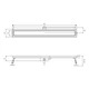 Трап із нержавіючої сталі Qtap Taurus FA700MBLA лінійний із сухим затвором - зображення 2
