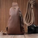 Женская сумка через плечо из экокожи средних размеров Vintage коричневого цвета (bg227fash64) - изображение 10