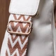 Удобная женская слинг сумка через плечо из экокожи Vintage в белом цвете средней величины (bg227fash52) - изображение 10