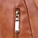 Цікава сумка-слінг для жінок з екошкіри VINTAGE Bag 22749 Рудий - зображення 5