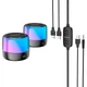 Компьютерная акустика колонка для пк BOROFONE BP12 Colorful |10W, BT5.2, AUX, USB| Black - изображение 6