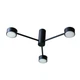 Люстра потолочная 100lamp Copter 3хGX53 NL 8041-3 BK черная (618666) - изображение 2
