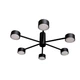 Люстра потолочная 100lamp Copter 6хGX53 NL 8041-6 BK черный (618770) - изображение 4