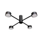 Люстра потолочная 100lamp Copter 4хGX53 NL 8041-4 BK черная (618764) - изображение 3
