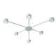 Люстра потолочная 100lamp Copter 6хGX53 NL 8040-6 WH белая (618665) - изображение 3
