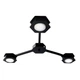 Люстра потолочная 100lamp Space 3хGX53 NL 13040-3 BK черная (618597) - изображение 2