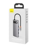 Хаб - конвертер Baseus Metal Gleam Series 6-in-1 Type-C HUB Docking Station CAHUB-CW0G - зображення 6