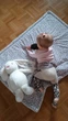 Іменний м'який зайчик білий 39 см HeyBaby - изображение 6