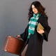 Шарф факультета Слизерин Slytherin из Гарри Поттера Серый с зелёным 170х17 см (90013) - изображение 3