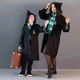 Шарф факультета Слизерин Slytherin из Гарри Поттера Серый с зелёным 170х17 см (90013) - изображение 5