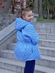 Куртка демісезонна дитяча Ластівка 23_2071 128 Блакитна - зображення 5