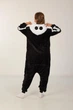 Детская Пижама Кигуруми для девочки My kigu Скелет Хэлоуин Helloween Черный 130-145 см. (MK202245G) - изображение 2