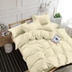 Комплект постільної білизни SoundSleep Stripe Beige сатин-страйп сімейний 160х220 см бежевий (94248081) - зображення 1