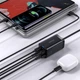 Сетевое зарядное устройство 65W Baseus GaN3 Pro CCGP040101 быстрая зарядка PD3.0+QC4.0 2USB+2Type-C 3A + кабель Baseus Type-C to Type-C 100W 1м Black - изображение 10