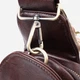 Сумка слинг через плечо женская Vintage leather-22794 Коричневая - изображение 7