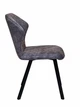 Стілець для кухні та вітальні MILAN 01 grey/black - зображення 3