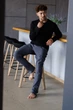 Штани чоловічі в клітинку для дому Handy Wear Homely графіт M - зображення 1