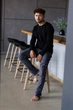Штани чоловічі в клітинку для дому Handy Wear Homely графіт M - зображення 2