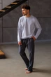 Штани чоловічі в клітинку для дому Handy Wear Homely графіт M - зображення 6
