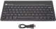 Клавіатура бездротова TECHly Mini Keyboard with Hotkeys and Tablet Stand Wireless Black (8059018367898) - зображення 8