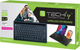 Klawiatura bezprzewodowa TECHly Mini Keyboard with Hotkeys and Tablet Stand Wireless Black (8059018367898) - obraz 10