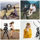 Штатив телескопический для телефона фотоаппаратов и камер 53-145 см Универсальный - изображение 3