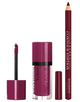 Szminka do ust Bourjois Rouge Edition Velvet matowe 14 Plum Plum Girl Set 2 szt 6.7ml (3614225249945) - obraz 1