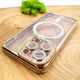 Чехол Hoco Diamond case with MagSafe для iPhone 16 Pro Max Gold - изображение 3