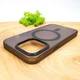 Чехол для Baseus Smoke case Matte with MagSafe для iPhone 16 Pro Max Black - изображение 3