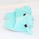 Тапочки кигуруми игрушки для мальчика Детские Kigurumi Тапочки Хацуне Мику Теплые Тканевые Бирюзовые 35-41 - изображение 7