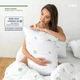 Подушка 70х70 белая с волокном пропитанным Aloe Vera Dream Collection ТЕП 3-00962 - изображение 4